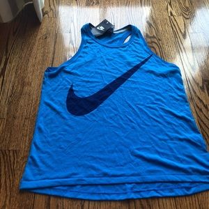 BLUE NIKE TANK TOP